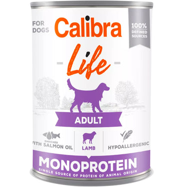 Calibra Dog Life Can Adult Lamb 400g